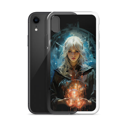 Dungeons and Dragons Female Elf Sorcerer iPhone Case