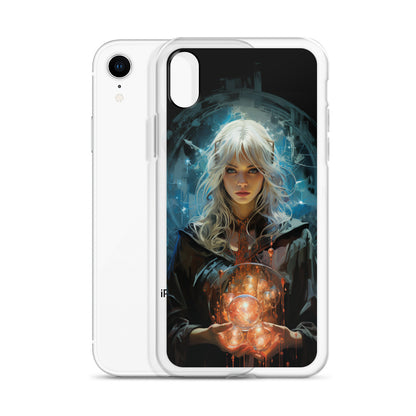Dungeons and Dragons Female Elf Sorcerer iPhone Case