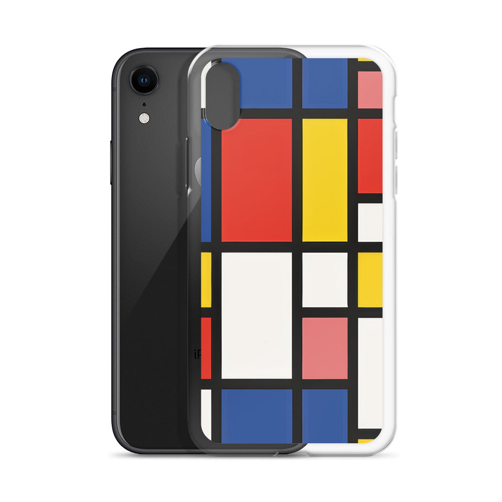 iPhone Case Colorful De Stijl