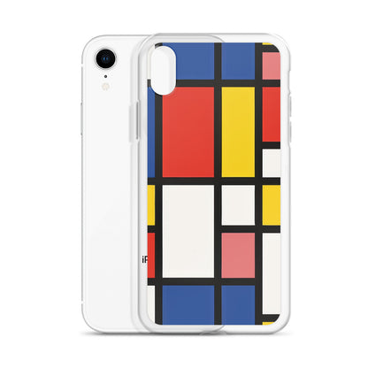 iPhone Case Colorful De Stijl