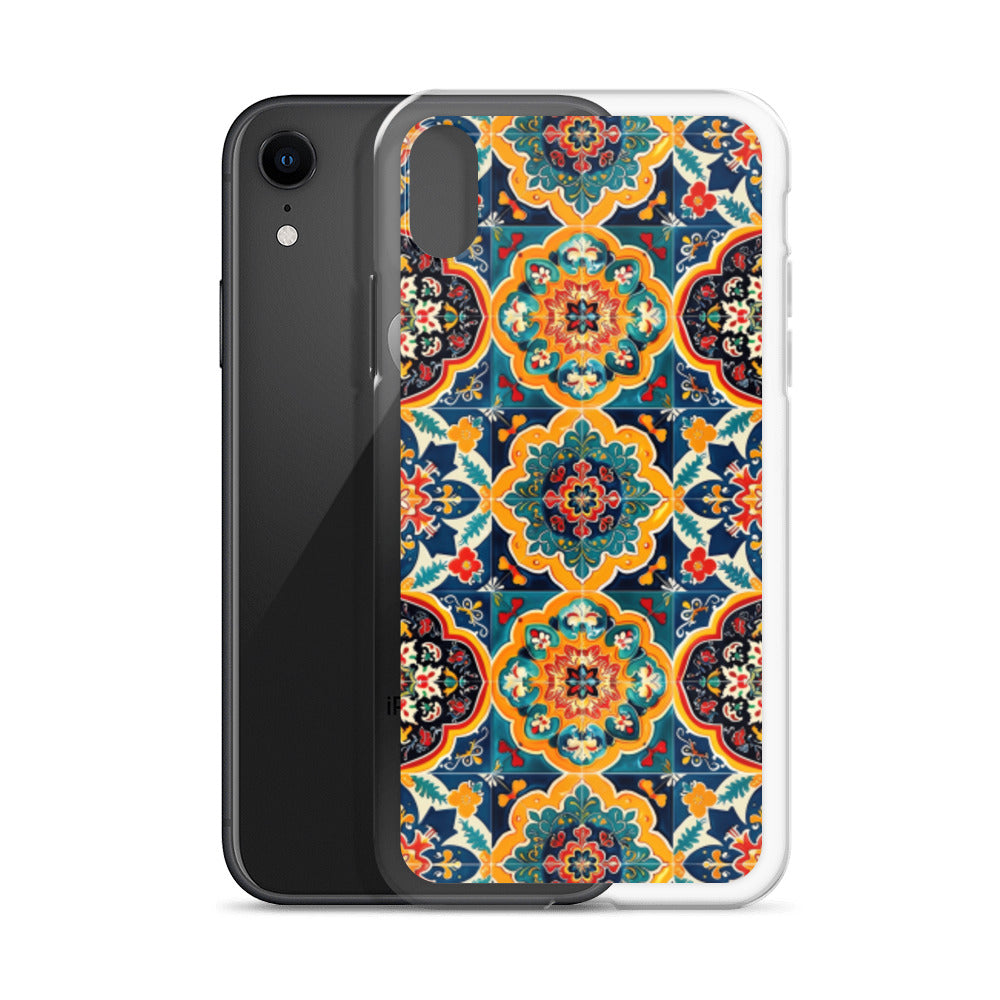 iPhone Case Colorful Armenian Ceramic Tiles