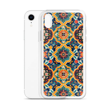iPhone Case Colorful Armenian Ceramic Tiles