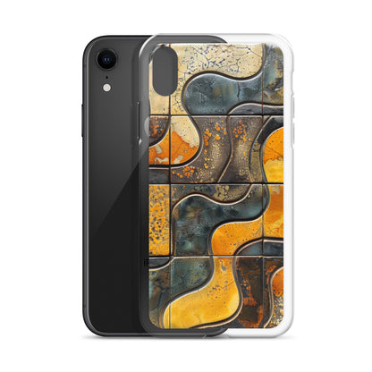 iPhone Case West German Lava Tile
