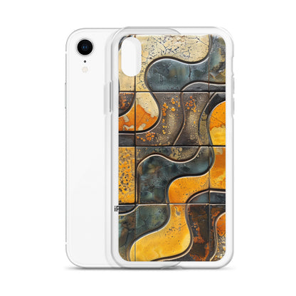 iPhone Case West German Lava Tile