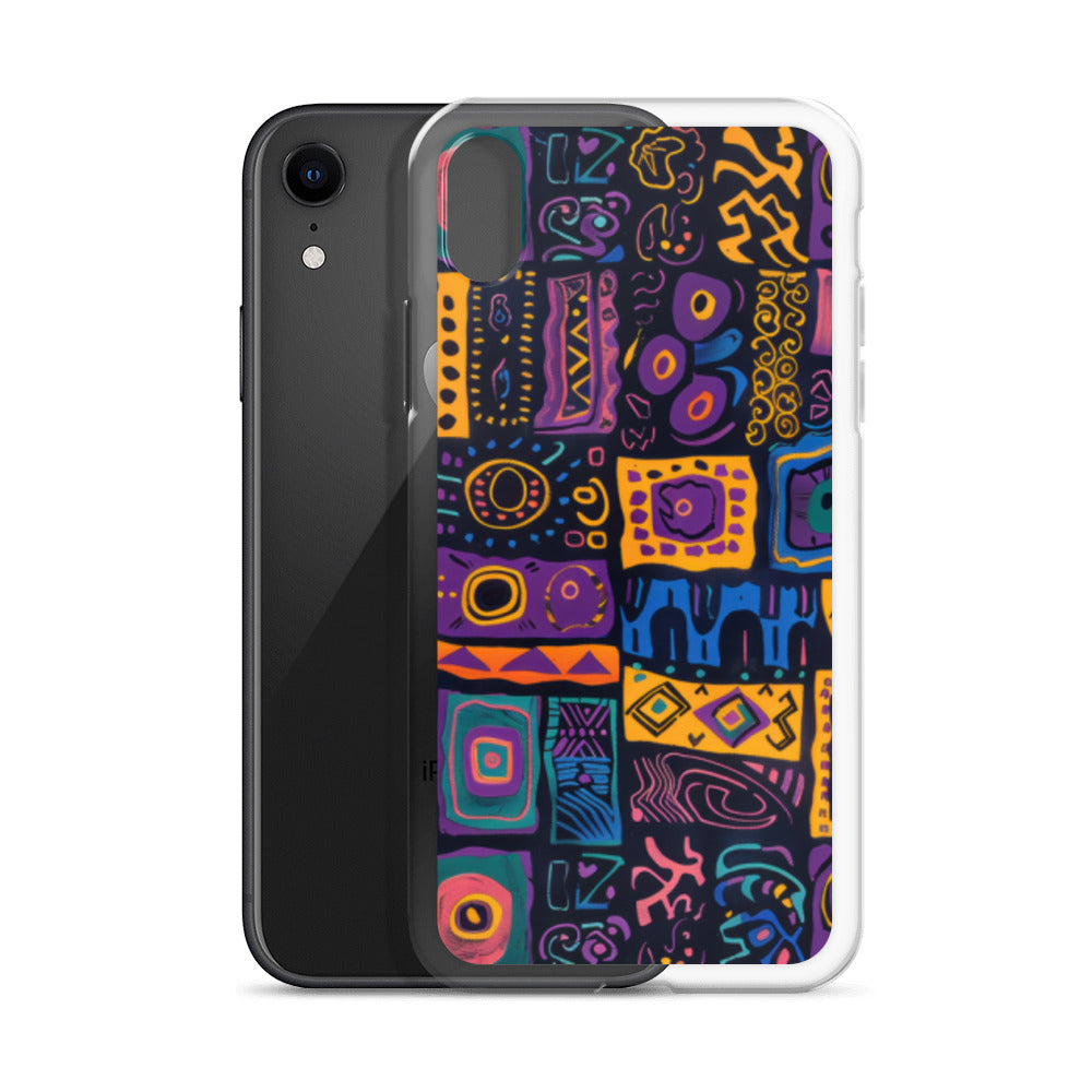 iPhone Case Colorful Yemanja Pattern