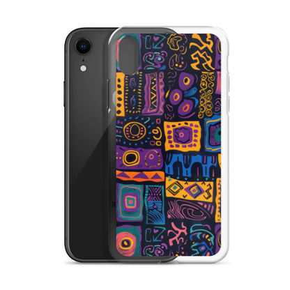 iPhone Case Colorful Yemanja Pattern
