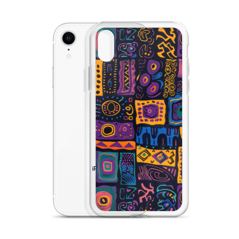 iPhone Case Colorful Yemanja Pattern