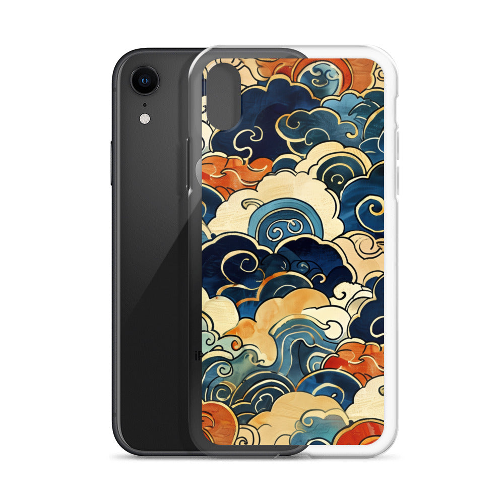 iPhone Case Stylized Clouds