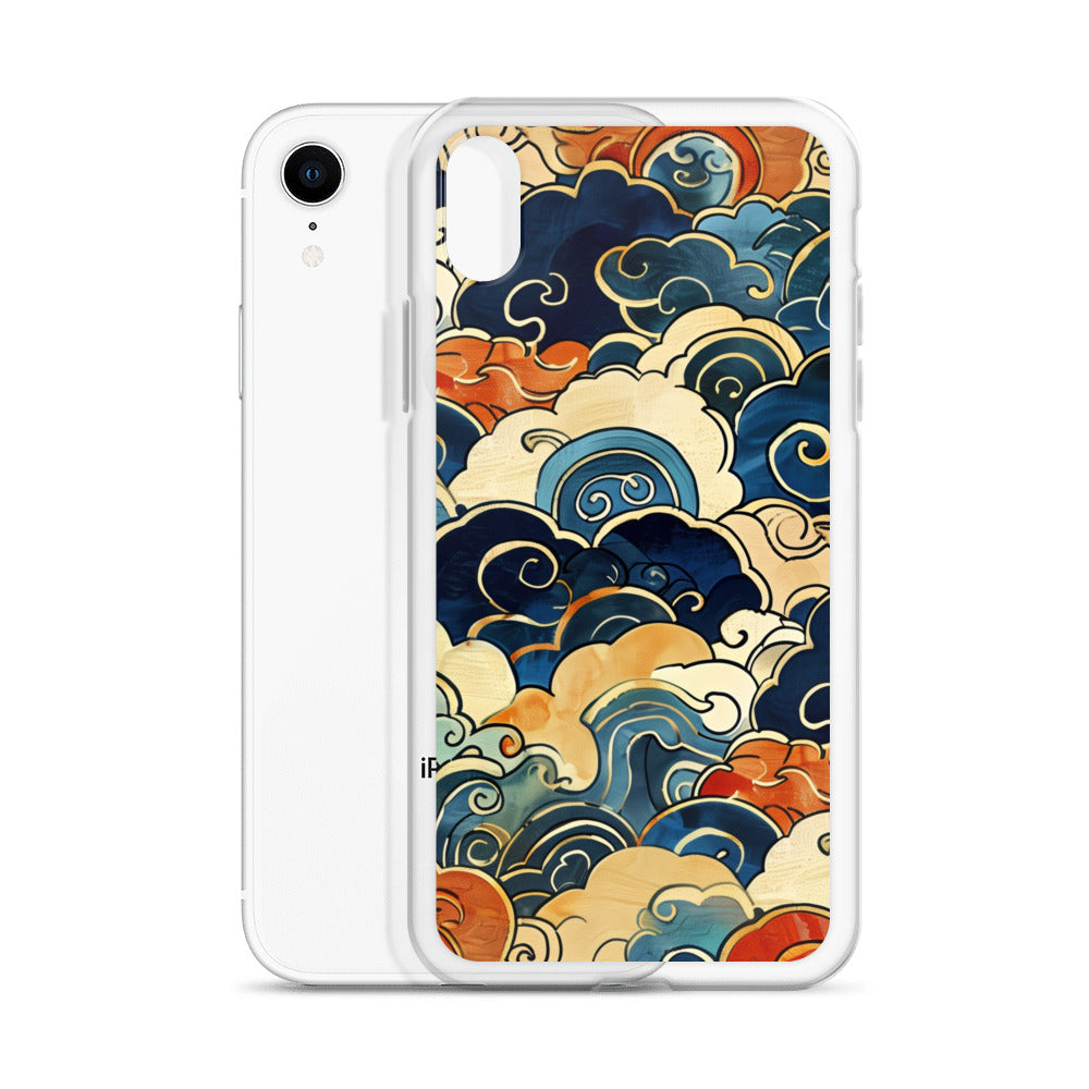 iPhone Case Stylized Clouds