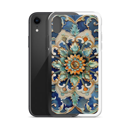 iPhone Case Malaysian Ceramic Tile Pattern