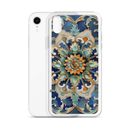 iPhone Case Malaysian Ceramic Tile Pattern